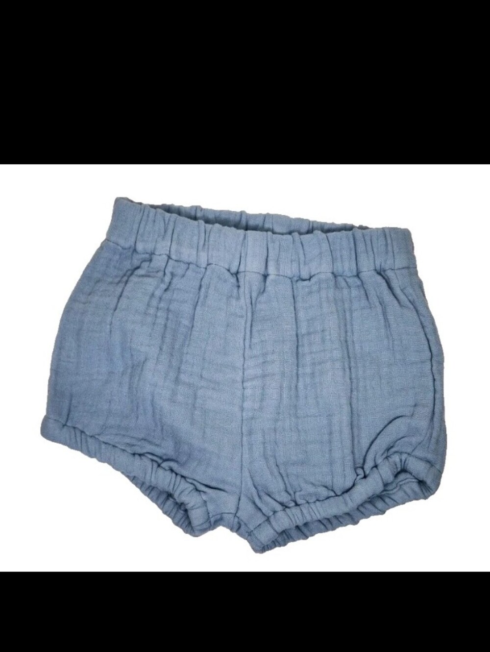 Cult Gaia Baby Girl Blue Cotton Bloomers Shorts 12 Months